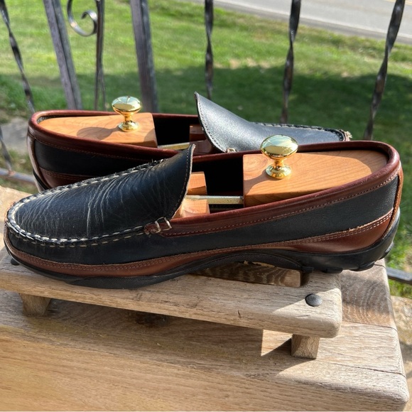 ALLEN EDMONDS Boulder Venetian Driving Moccasins Leather Loafers 11D - Picture 7 of 12